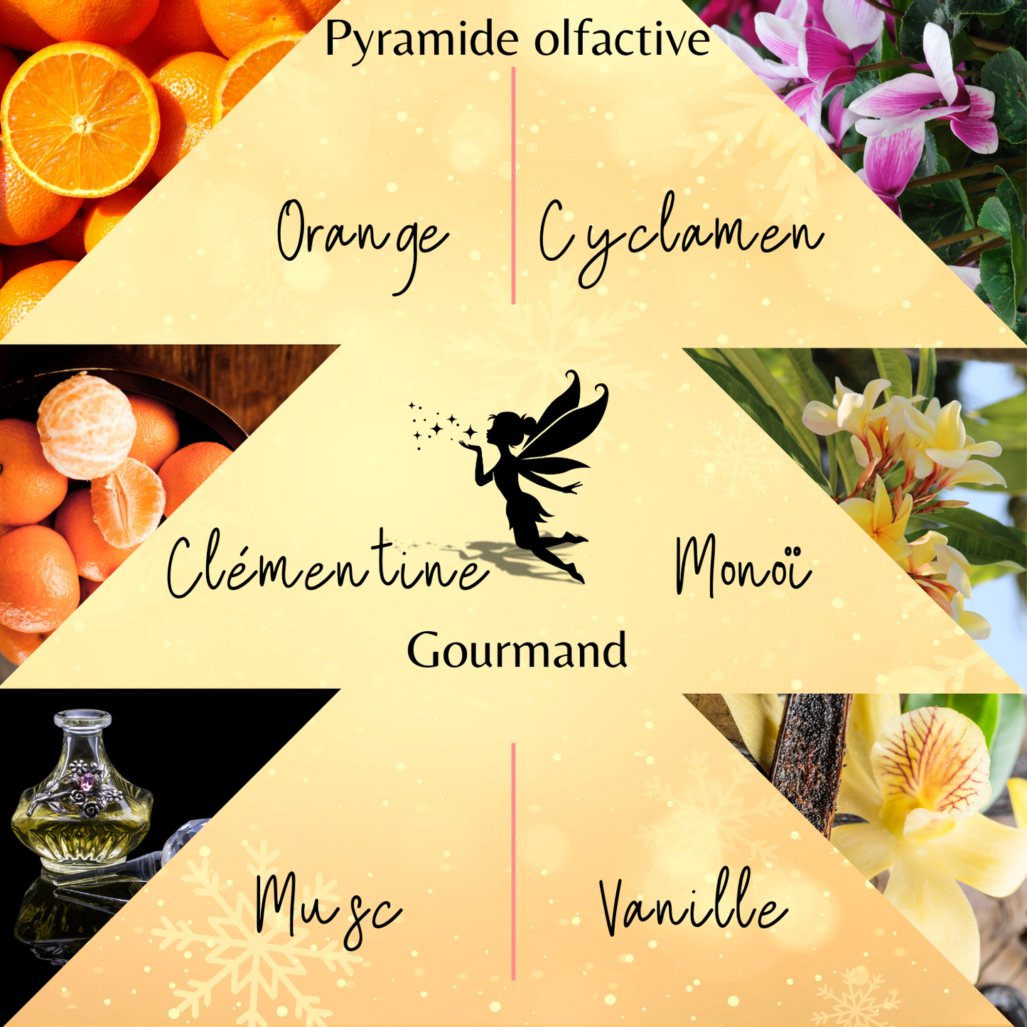 Coffret 6 fondants parfumés - Clémentine Monoï