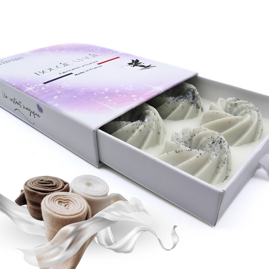 Coffret 6 fondants parfumés - Cachemire & soie